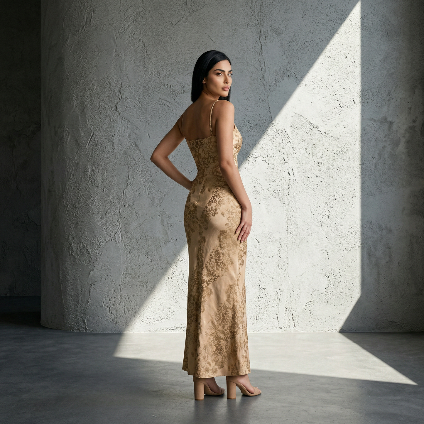 Seraphell Golden Dress