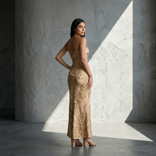 Seraphell Golden Dress